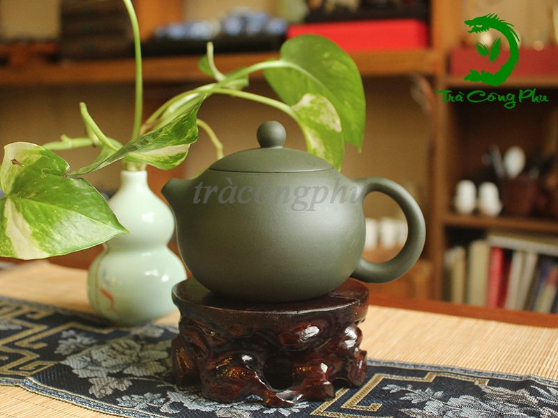 Ấm Tử Sa Tây Thi Mạc Lục Nê - ATS1168